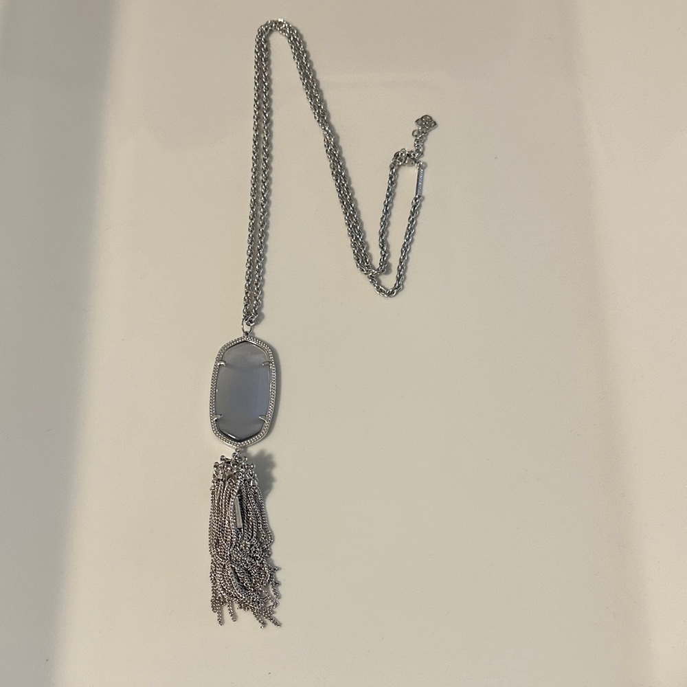Kendra Scott Silver Rayne Necklace